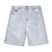 Baggy Denim Shorts - Light Blue