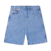 Baggy Denim Shorts - Washed Indigo