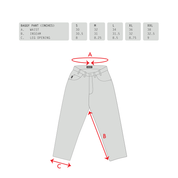 Baggy Pant Denim - Light Blue