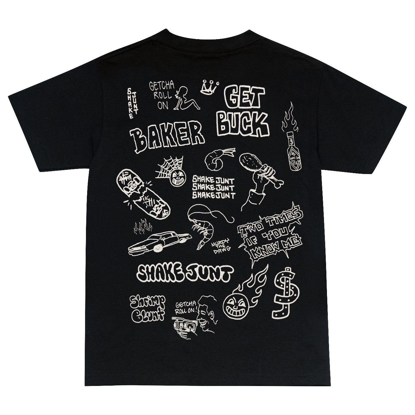 Bake Junt Tee - Black