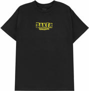 Brand Logo Tee - Black/Yellow