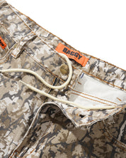 Bark Camo Denim Jeans - Tan