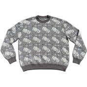 Baxter Knit Crew Sweater - Grey