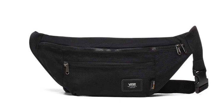 Ward Cross Body Waist Pack - Black Ripstop