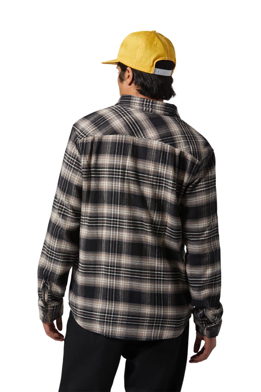 Bowery Flannel - Black/Charcoal/Beige