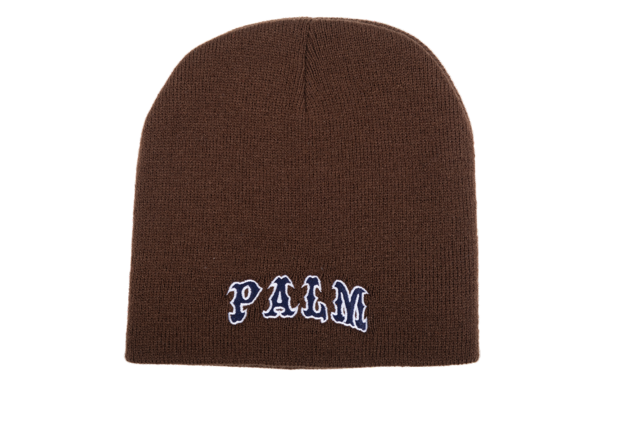 League Uncuffed Classic Beanie - Brown/Blue