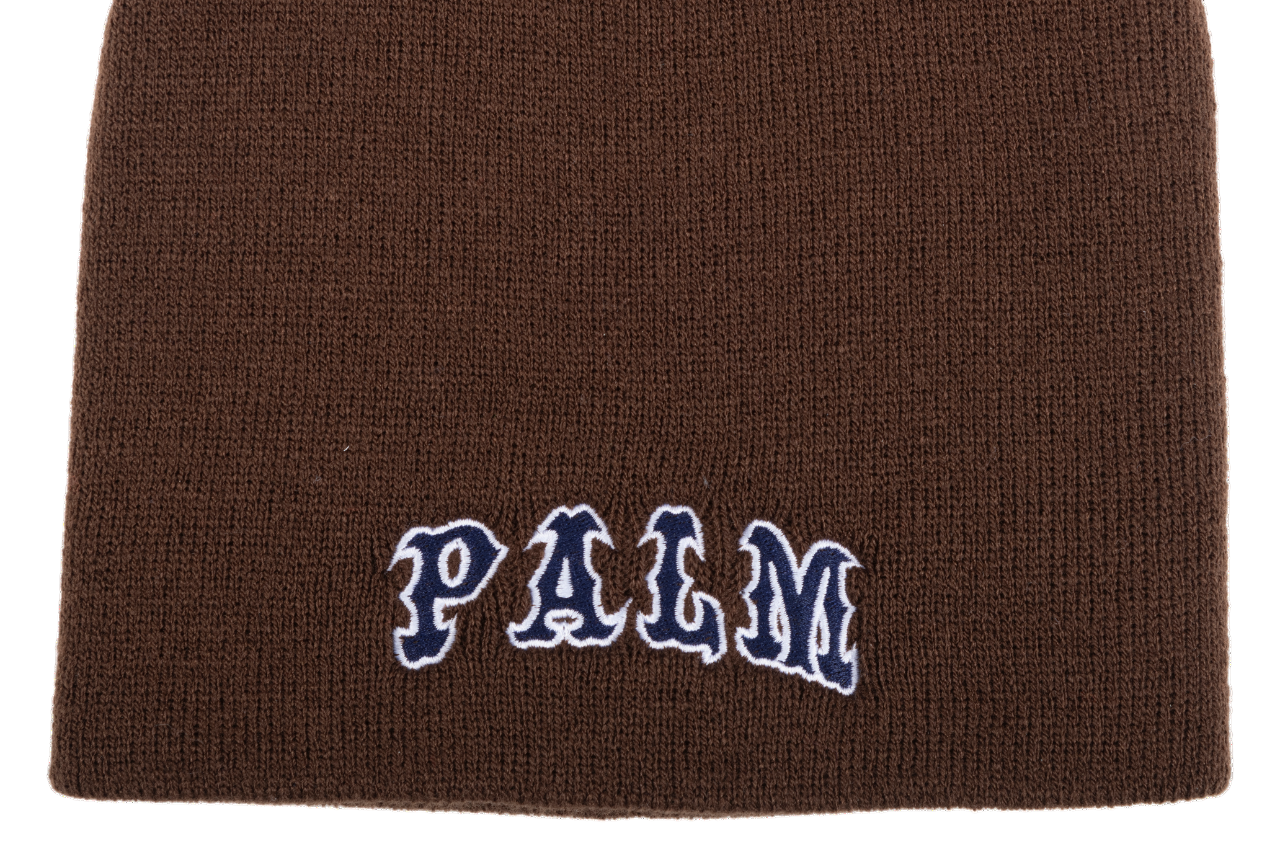 League Uncuffed Classic Beanie - Brown/Blue