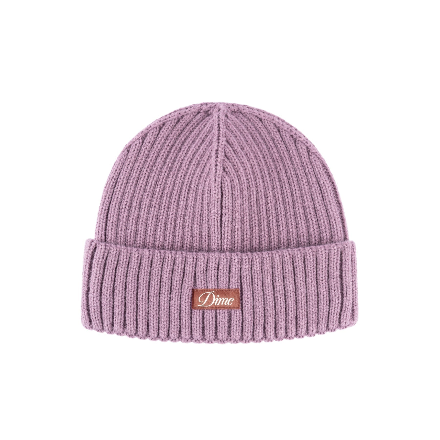 dime紫ビーニー Dime Cursive Beanie / Purple (ダイム ニットキャップ/ビーニー