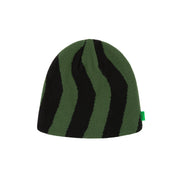 Spiral Skullcap Beanie - Bottle Green