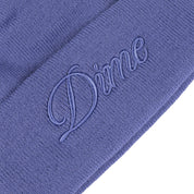 Cursive Beanie - Purple