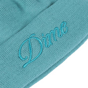 Cursive Beanie - Teal