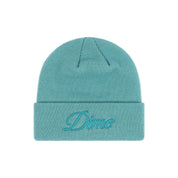 Cursive Beanie - Teal