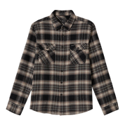 Bowery Flannel - Black/Charcoal/Beige