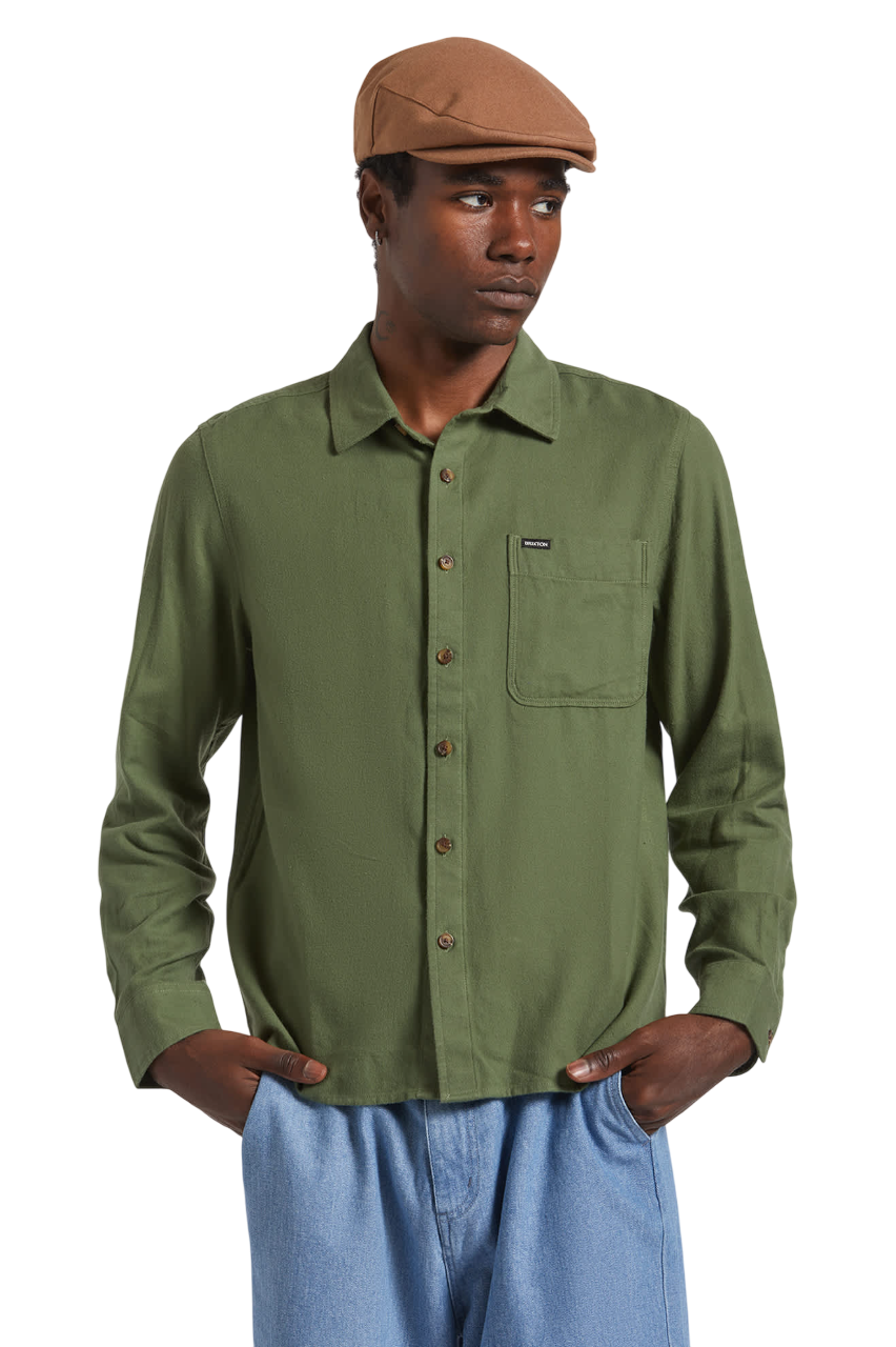 Hasting Flanelle Légère Ultra Douce - Vert Sauvage