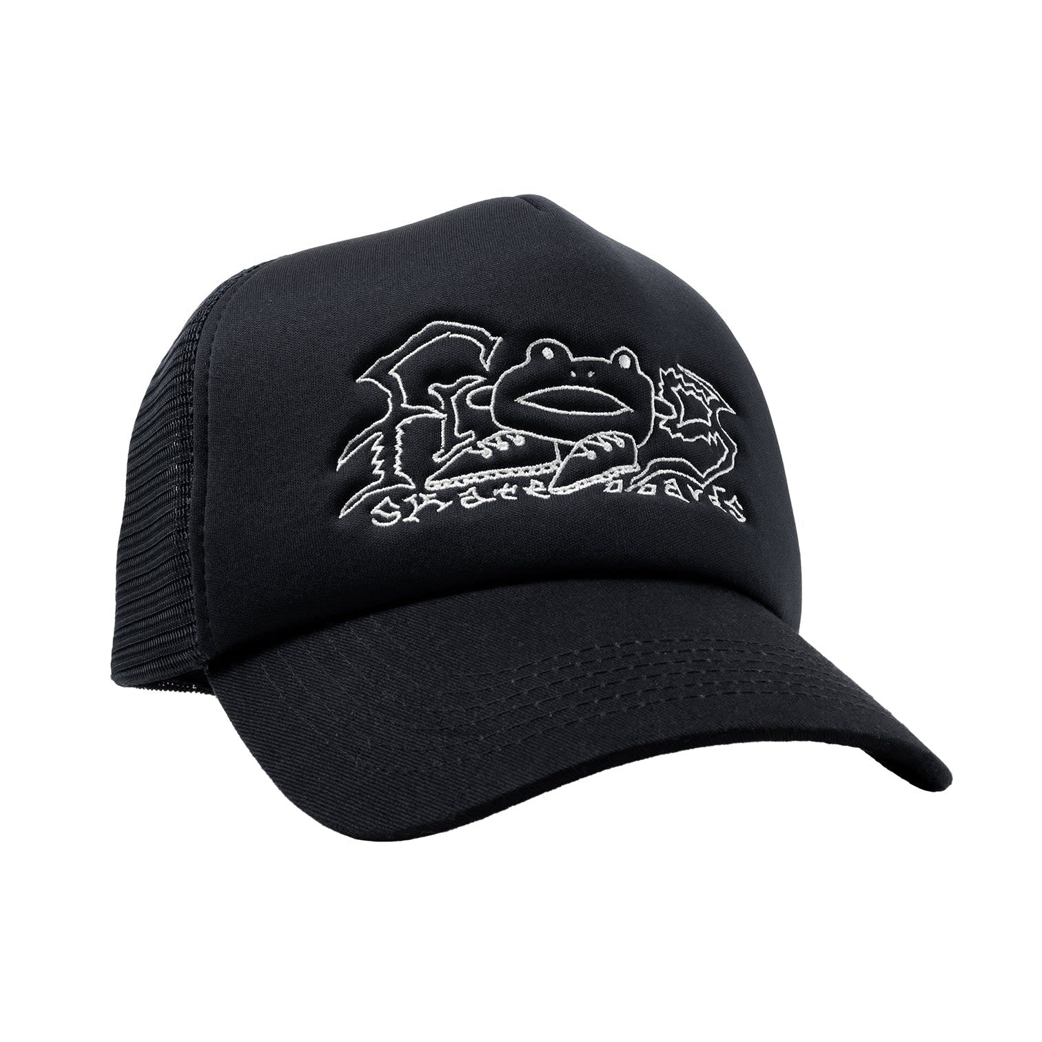 Big Shoes Trucker Hat - Black