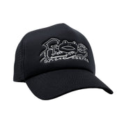 Casquette de camionneur Big Shoes - Noir