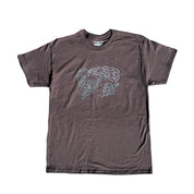 Bird Logo T-Shirt - Brown