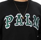 League Crewneck - Black/Green