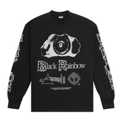 Black Rainbow Long-Sleeve T-Shirt - Black