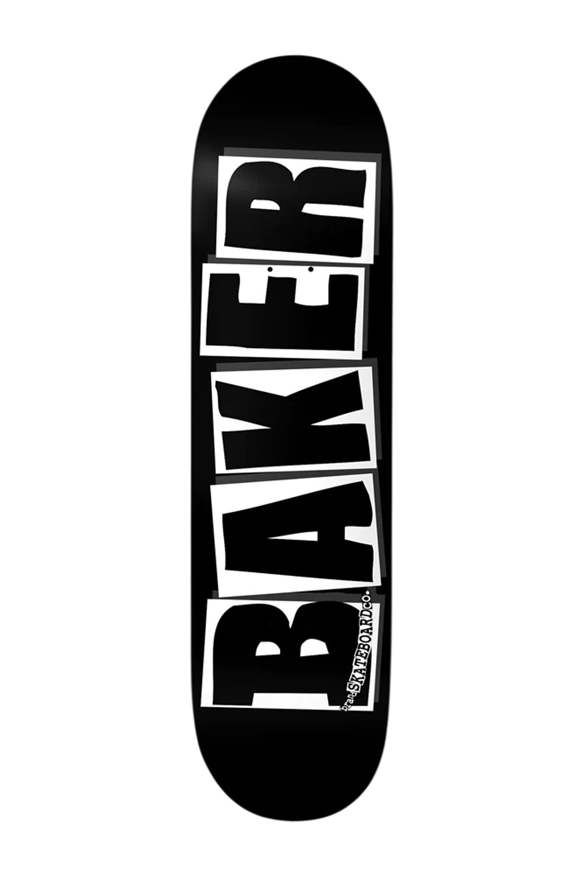 Baker Brand Logo Black/White Deck – Palm Isle Skateshop