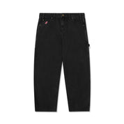 Blockout Denim Jeans - Washed Black