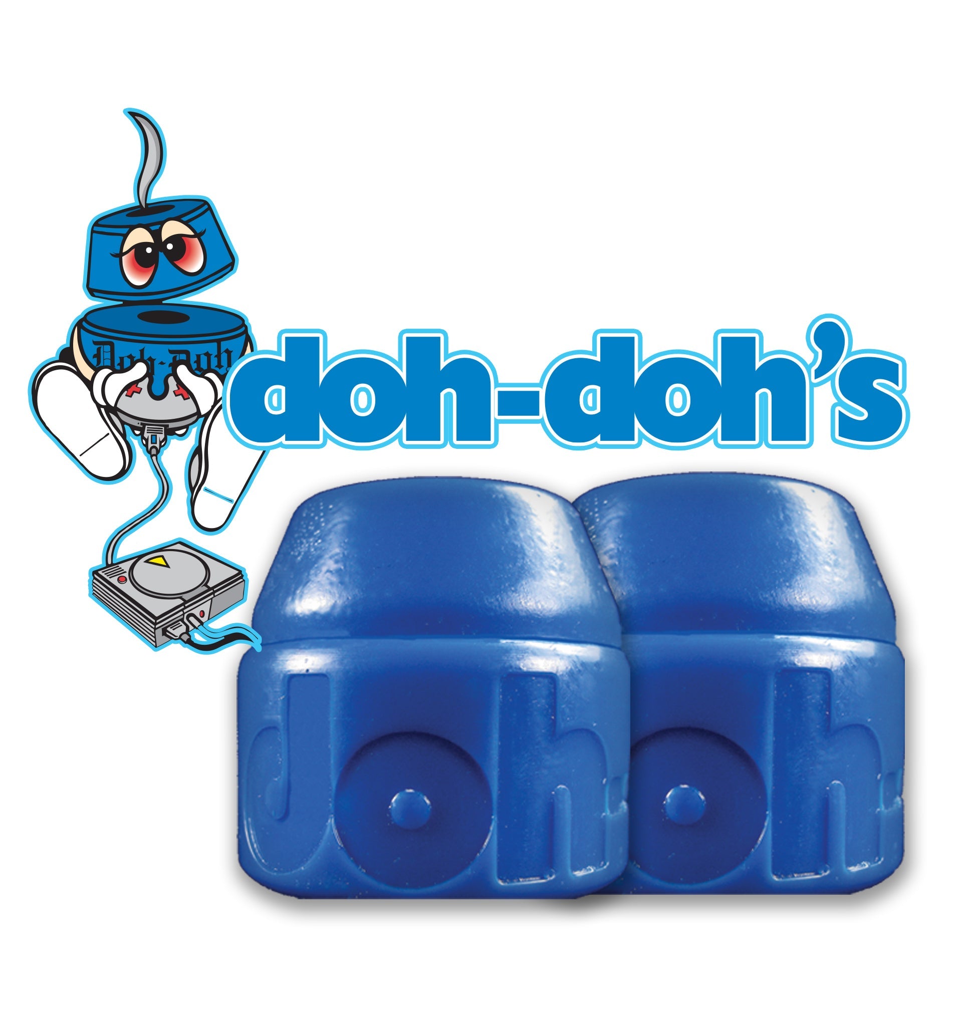 Doh-Doh's Bushings - Bleu 88A (Souple)