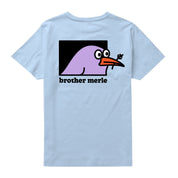 Bird Logo T-Shirt - Light Blue