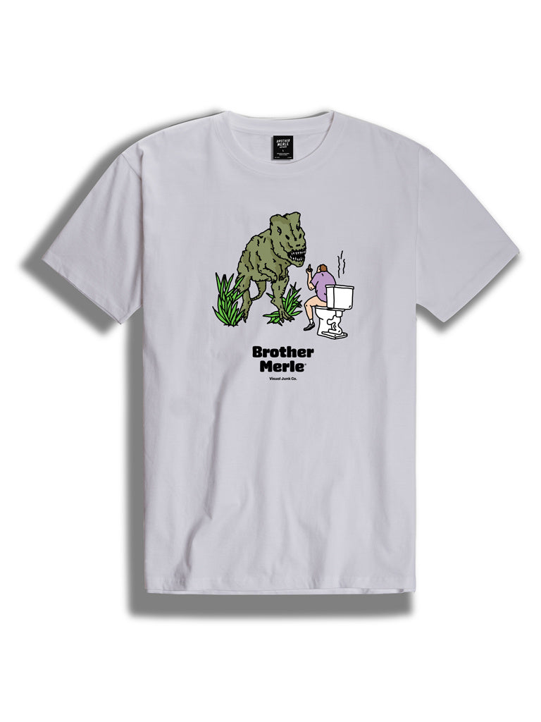 Jurassic Merle T-Shirt - Silver