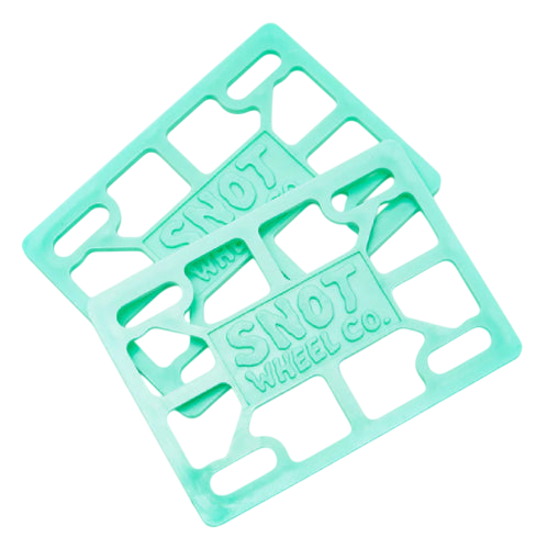 Booger Blocks Riser Pads 1/8" - Teal