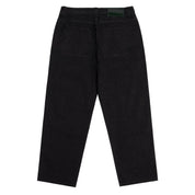 Relaxed Denim Pants - Black Washed