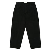 Pantalon ample classique en velours côtelé - Noir