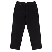 Classic Relaxed Denim Pants - Black