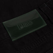 Classic Relaxed Denim Pants - Black