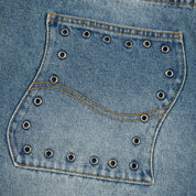 Classic Relaxed Denim Pants - Sandblasted Indigo