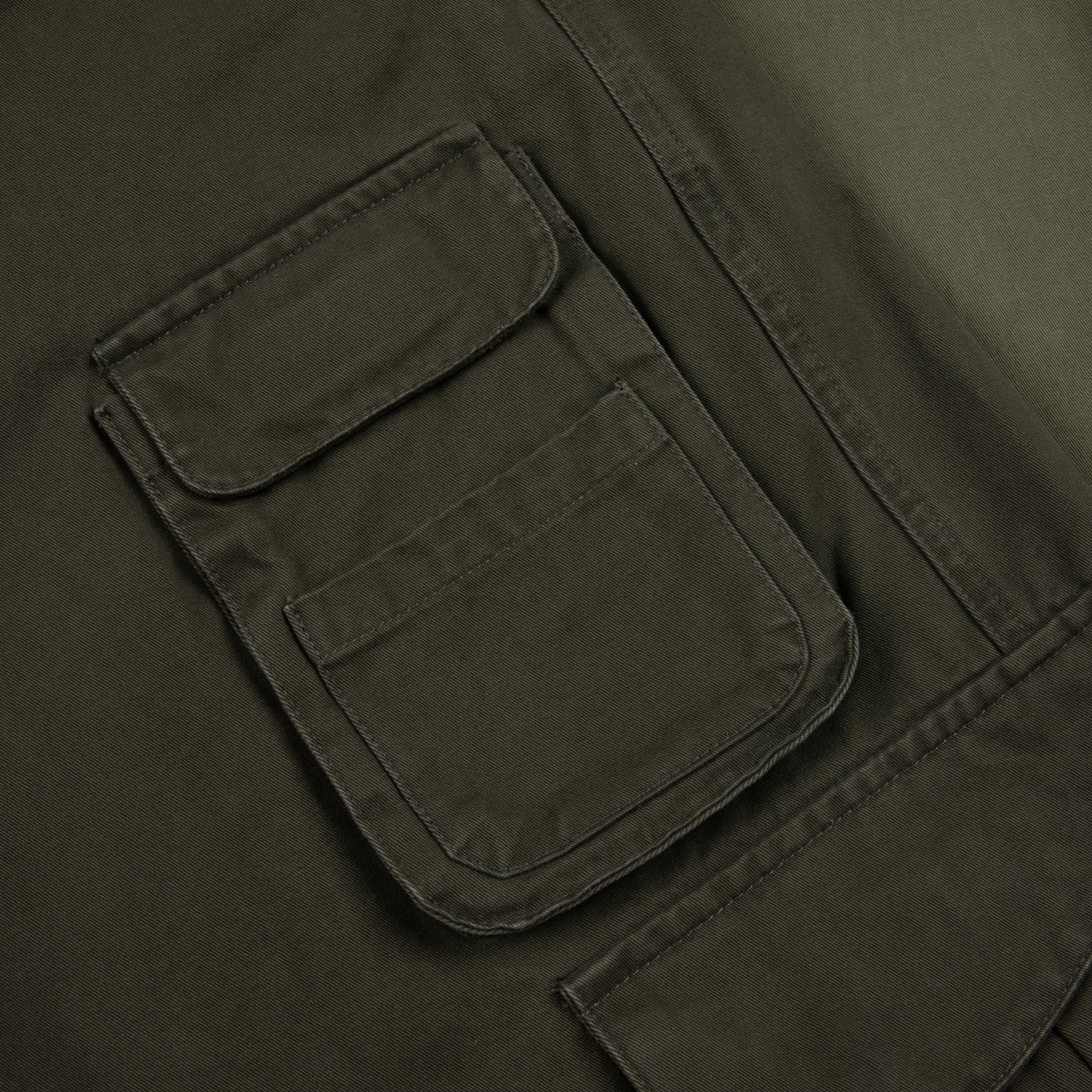 Pantalon cargo de pêche - Olive