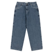 Classic Relaxed Denim Pants - Stone Washed