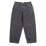 Classic Baggy Denim Pants - Faded Black