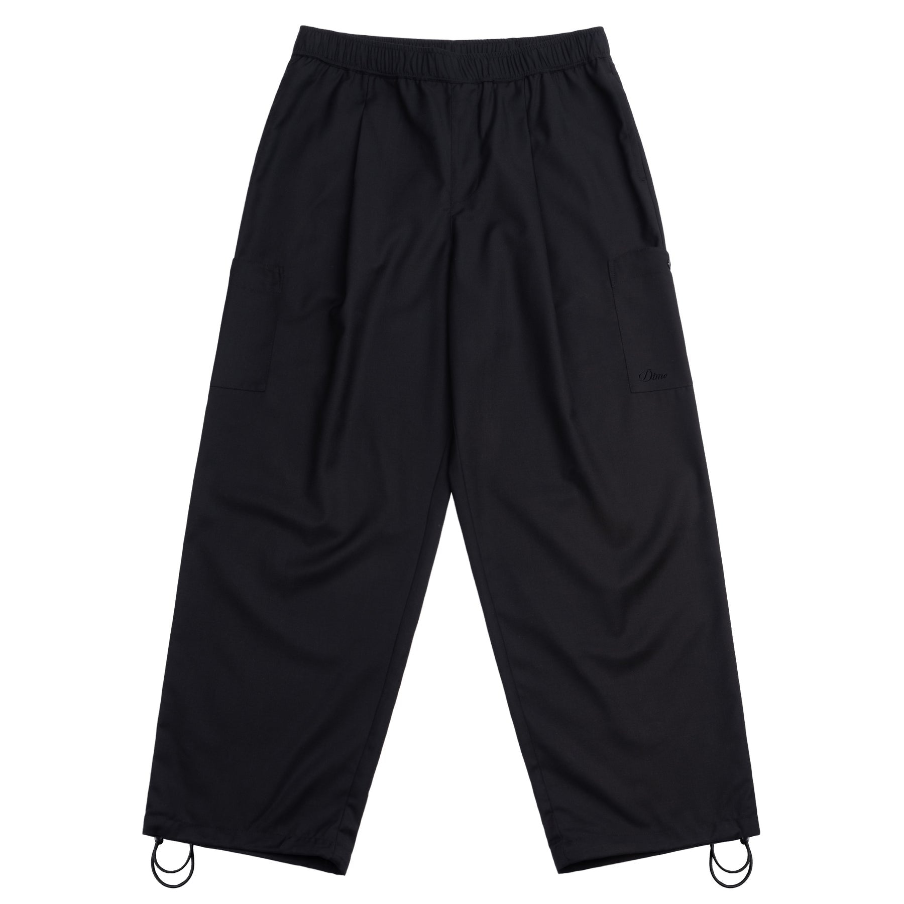 black cargo dress pants Size-M off lower legs convert What Colour Shoes Should Size:18/20