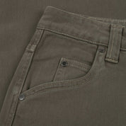 Baggy Denim Pants - Military Washed