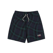 Plaid Shorts - Navy