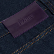 Pantalon en jean baggy classique - Indigo