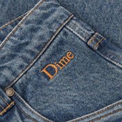 Classic Baggy Denim Pants - Stone Washed