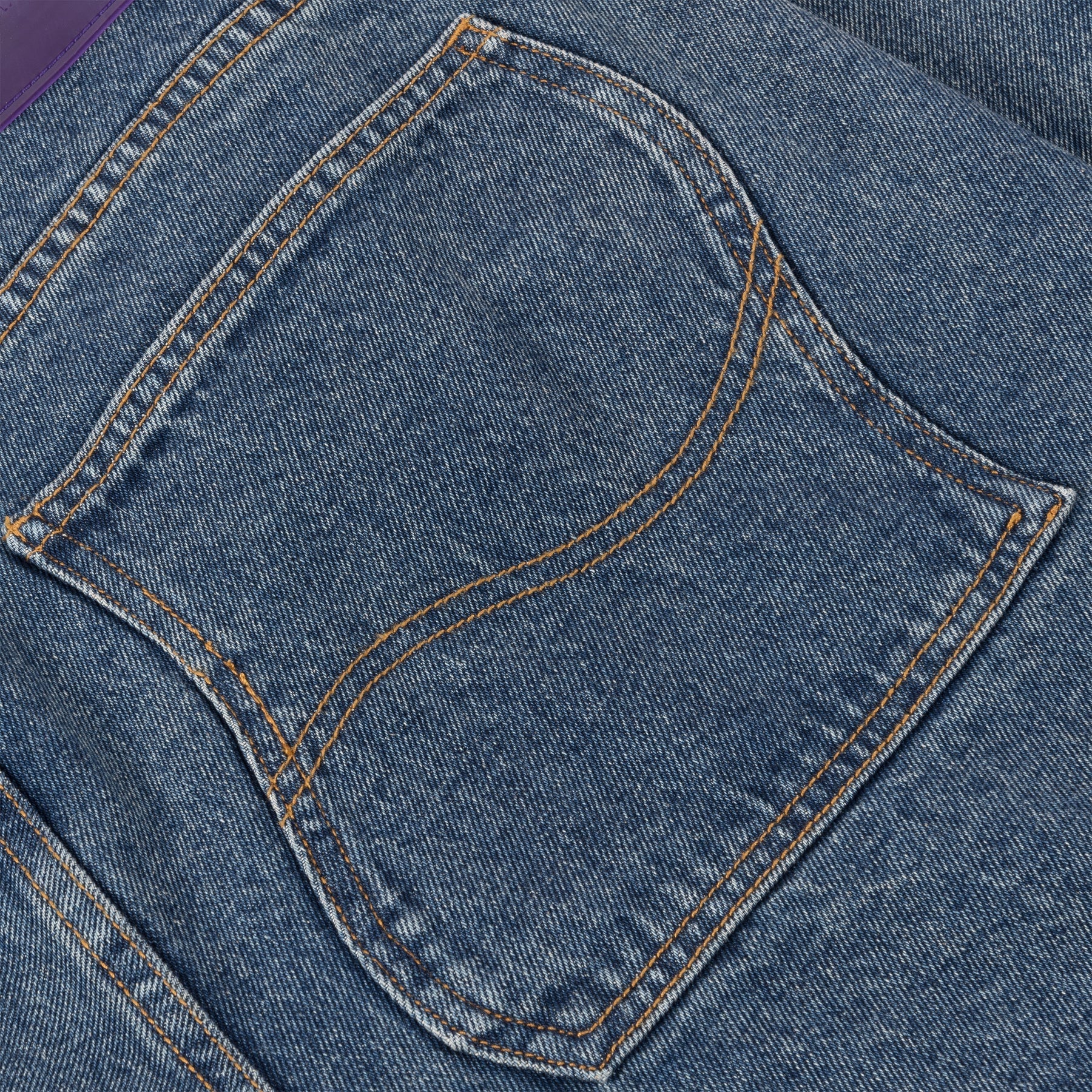 Classic Baggy Denim Pants - Stone Washed