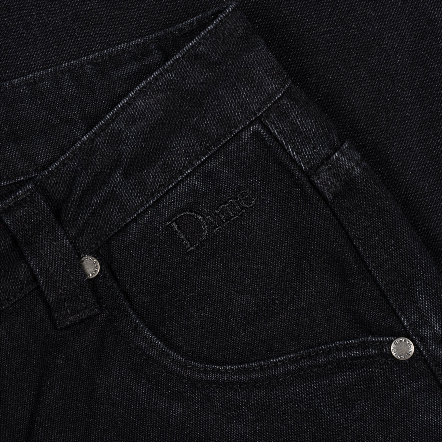 Classic Relaxed Denim Pants - Black (Spring 24)