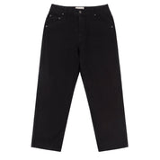 Pantalon en denim classique et décontracté - Noir (Printemps 24)