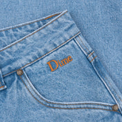 Pantalon en jean baggy classique - Délavé bleu