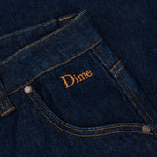 Pantalon en jean baggy classique - Indigo