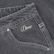 Short en jean classique - Noir délavé