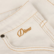 Classic Denim Shorts - Warm White