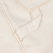 Classic Denim Shorts - Warm White